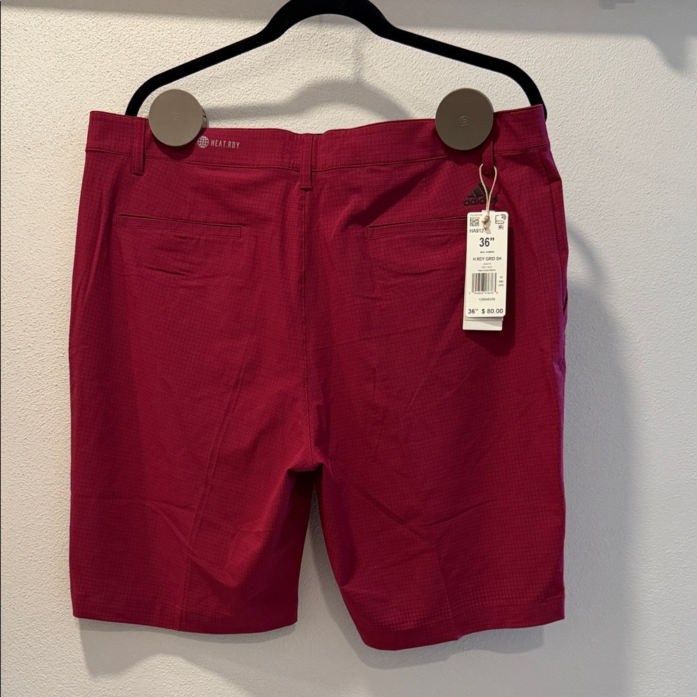 Adidas Men’s Pink Golf Shorts